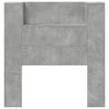 Pikkukuva 6 / 11: vidaXL Sängynpääty säilytystilalla betoninharmaa 100x16,5x103,5 cm