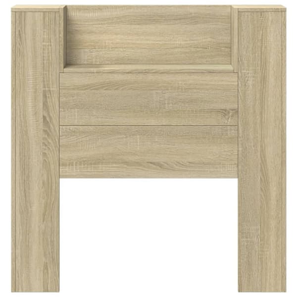 vidaXL Hodegavl skap med LED sonoma eik 100x16,5x103,5 cm