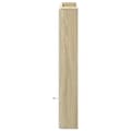 Miniatyrbilde 7 av 11: vidaXL Hodegavl skap med LED sonoma eik 100x16,5x103,5 cm