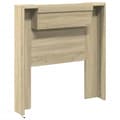 Miniatyrbilde 8 av 11: vidaXL Hodegavl skap med LED sonoma eik 100x16,5x103,5 cm