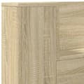 Miniatyrbilde 9 av 11: vidaXL Hodegavl skap med LED sonoma eik 100x16,5x103,5 cm