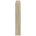 Miniatyrbilde 7 av 11: vidaXL Hodegavl skap med LED sonoma eik 140x17x102 cm