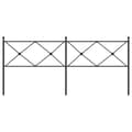 Miniatyrbillede 3 af 6: vidaXL sengegavl 200 cm metal sort