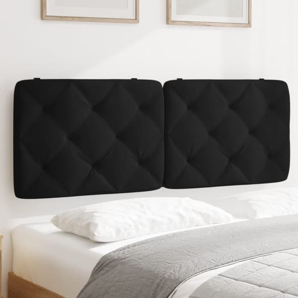 vidaXL gavlpude 120 cm velour sort