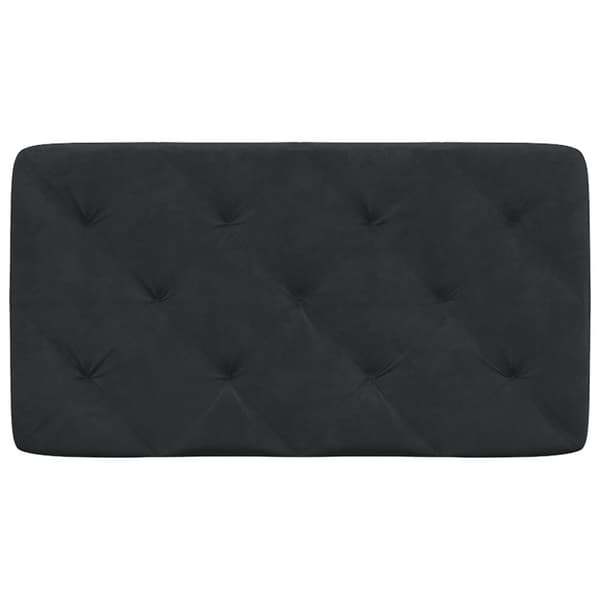 vidaXL gavlpude 80 cm velour sort