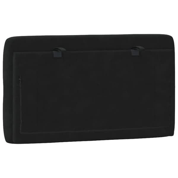 vidaXL gavlpude 80 cm velour sort