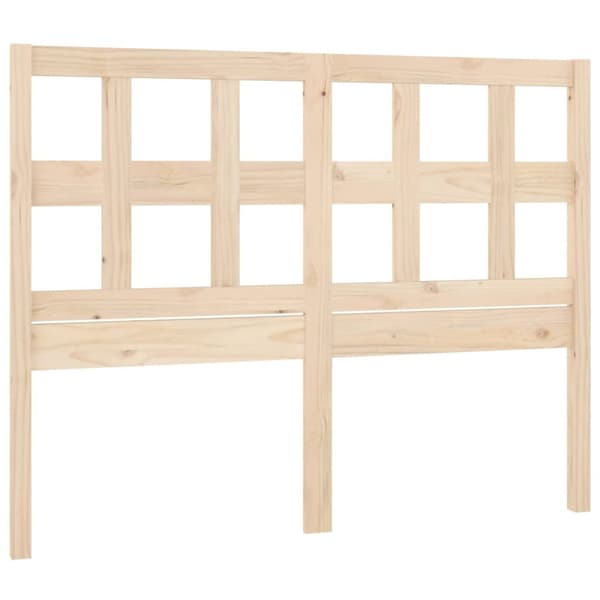 vidaXL Sängynpääty 125,5x4x100 cm täysi mänty -  Sängynpäädyt