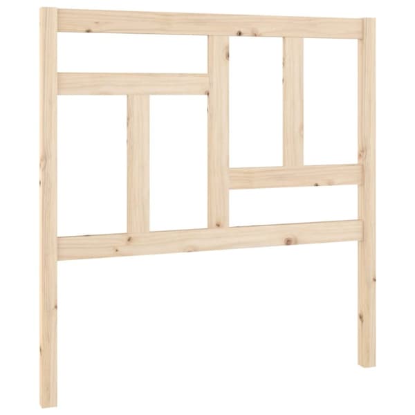 vidaXL Sängynpääty 95,5x4x100 cm täysi mänty - Sängynpäädyt