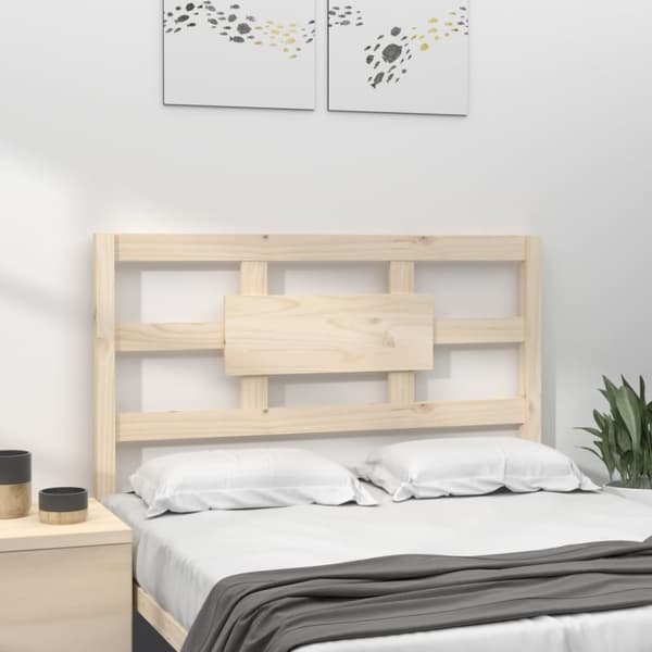 vidaXL Sänggavel 95,5x4x100 cm massiv furu -  Sänggavlar