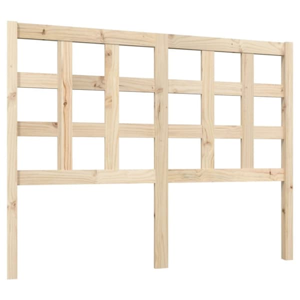 vidaXL Sängynpääty 125,5x4x100 cm täysi mänty -  Sängynpäädyt