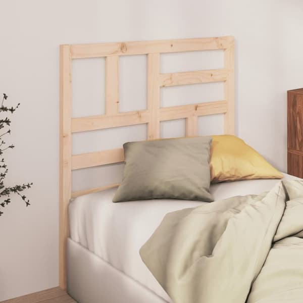 vidaXL Sängynpääty 96x4x104 cm täysi mänty -  Sängynpäädyt