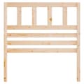 Pikkukuva 5 / 7: vidaXL Sängynpääty 96x4x100 cm täysi mänty -  Sängynpäädyt