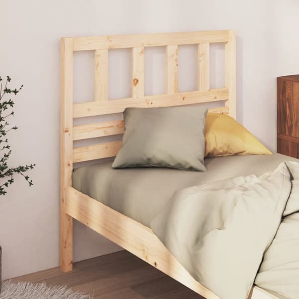 vidaXL Sängynpääty 96x4x100 cm täysi mänty -  Sängynpäädyt