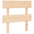 Pikkukuva 3 / 7: vidaXL Sängynpääty 93,5x3x81 cm täysi mänty -  Sängynpäädyt