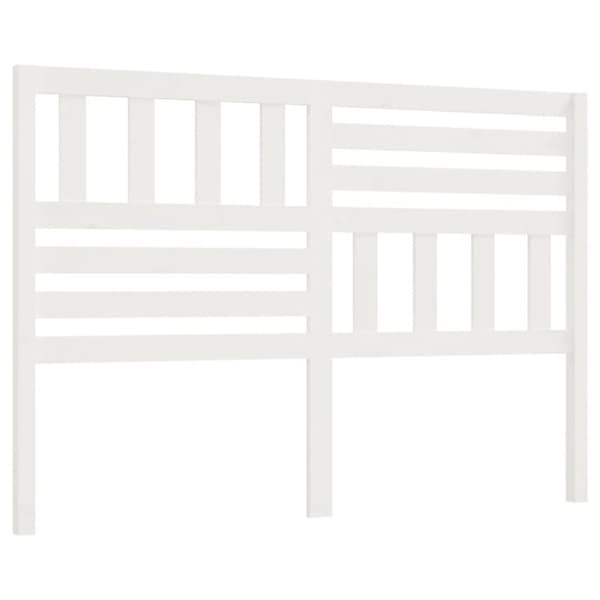 vidaXL Sängynpääty valkoinen 166x4x100 cm täysi mänty - Sängynpäädyt