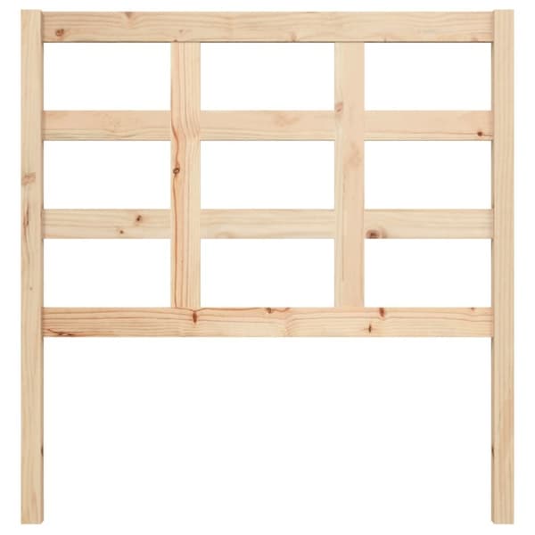 vidaXL Sängynpääty 95,5x4x100 cm täysi mänty -  Sängynpäädyt