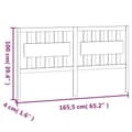Pikkukuva 7 / 7: vidaXL Sängynpääty 165,5x4x100 cm täysi mänty -  Sängynpäädyt
