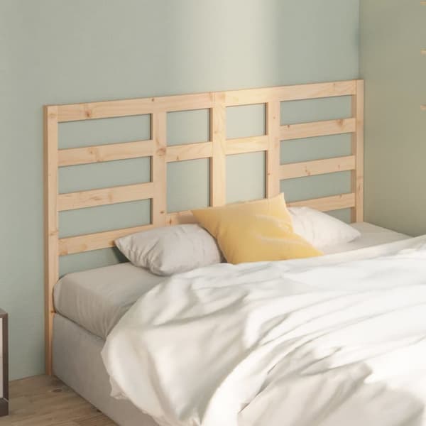 vidaXL Sängynpääty 146x4x104 cm täysi mänty -  Sängynpäädyt