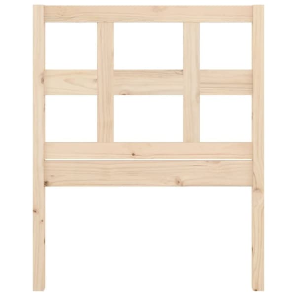 vidaXL Sängynpääty 95,5x4x100 cm täysi mänty -  Sängynpäädyt