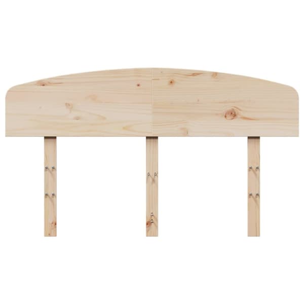 vidaXL Sängynpääty 120 cm täysi mänty - Sängynpäädyt