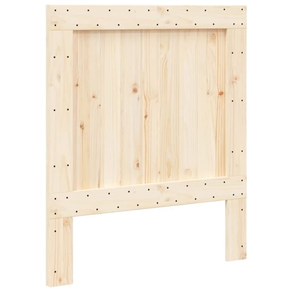 vidaXL Sängynpääty 90x104 cm täysi mänty - Sängynpäädyt