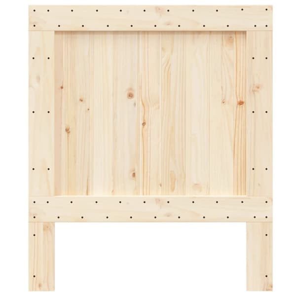 vidaXL Sängynpääty 90x104 cm täysi mänty - Sängynpäädyt