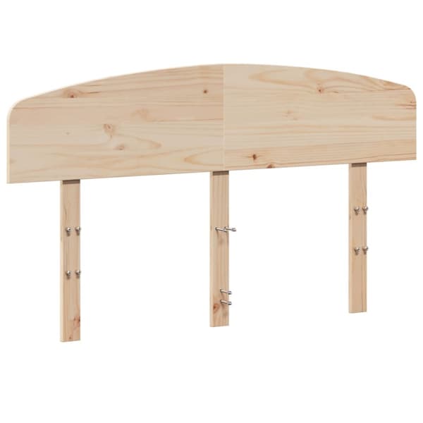 vidaXL Sängynpääty 140 cm täysi mänty -  Sängynpäädyt