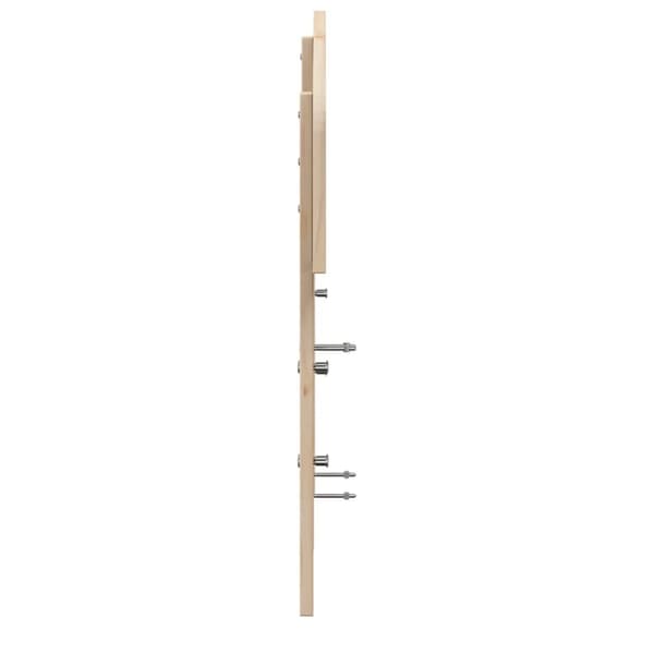 vidaXL Sängynpääty 140 cm täysi mänty -  Sängynpäädyt