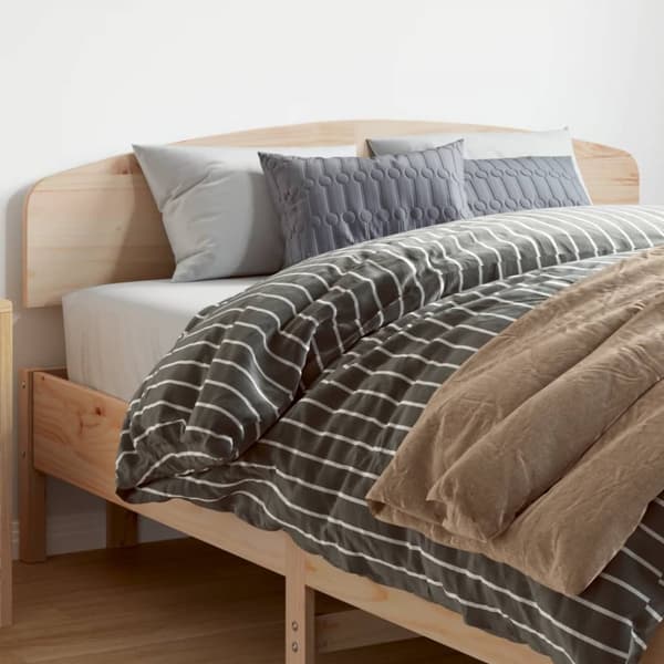 vidaXL Sängynpääty 140 cm täysi mänty -  Sängynpäädyt