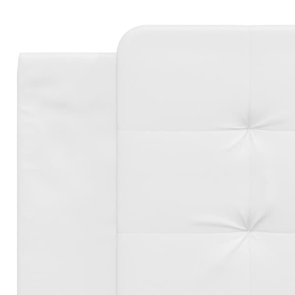 vidaXL gavlpude 180 cm kunstlæder hvid