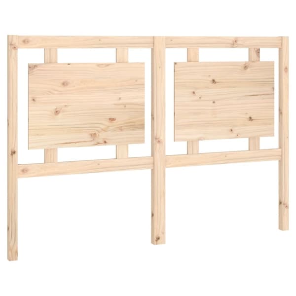 The Living Store sengegærde 145,5x4x100 cm massivt fyrretræ - Hovedgærder og fodgærder