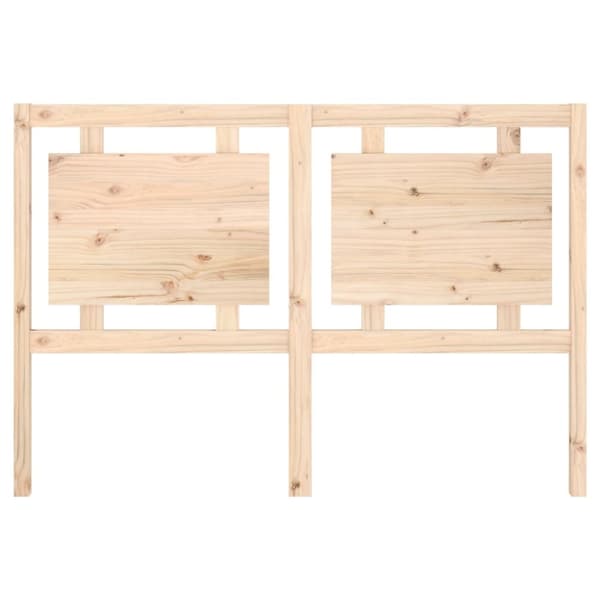 The Living Store sengegærde 145,5x4x100 cm massivt fyrretræ - Hovedgærder og fodgærder