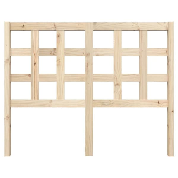 The Living Store Sänggavel 125,5x4x100 cm massiv furu - Sänggavlar