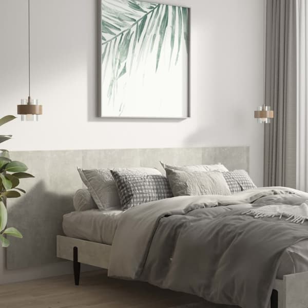 The Living Store Seinäkiinnitettävä Sängynpääty harm. 200x1,5x80 cm tekninen puu - Sängynpäädyt