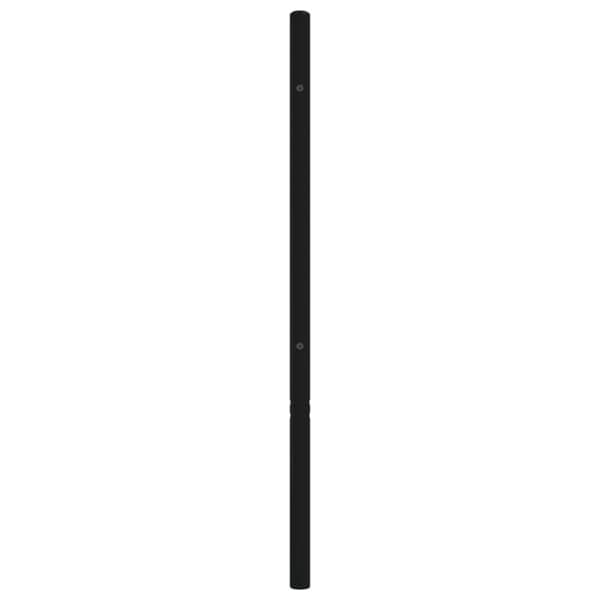 The Living Store sengegavl 180 cm metal sort -  Hovedgærder og fodgærder