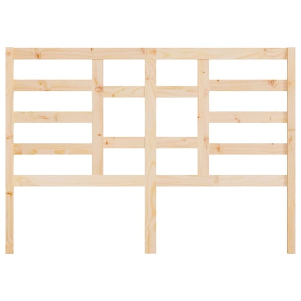 The Living Store sengegærde 126x4x104 cm massivt fyrretræ -  Hovedgærder og fodgærder