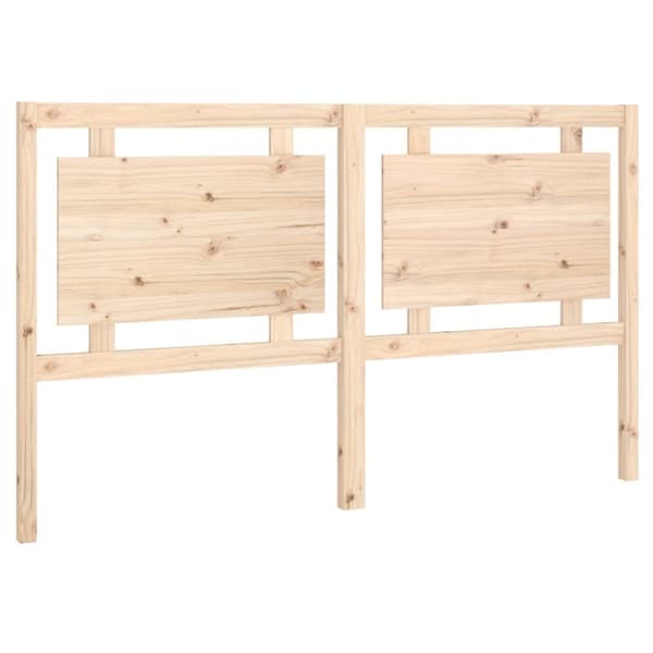 The Living Store sengegærde 165,5x4x100 cm massivt fyrretræ - Hovedgærder og fodgærder