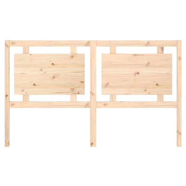 The Living Store sengegærde 165,5x4x100 cm massivt fyrretræ - Hovedgærder og fodgærder