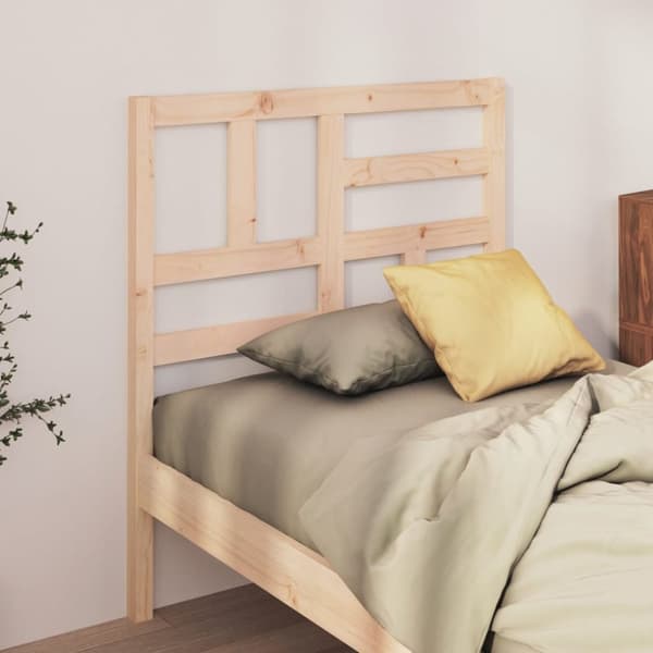 The Living Store sengegærde 81x4x104 cm massivt fyrretræ - Hovedgærder og fodgærder