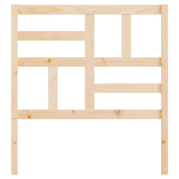 The Living Store sengegærde 81x4x104 cm massivt fyrretræ - Hovedgærder og fodgærder