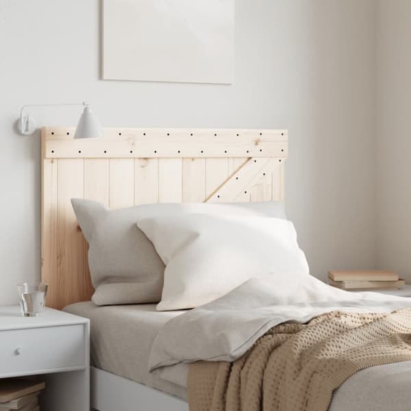 The Living Store sengegavl 90x104 cm massivt fyrretræ - Hovedgærder og fodgærder