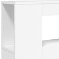 Pikkukuva 10 / 11: The Living Store Sängynpääty LED-valoilla valk. 220x18,5x103,5 cm tekninen puu -  Sängynpäädyt