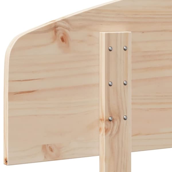 The Living Store Sängynpääty 120 cm täysi mänty - Sängynpäädyt