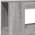 Pikkukuva 10 / 11: The Living Store Sängynpääty LED-valoilla harmaa Sonoma 180x18,5x103,5 cm puu -  Sängynpäädyt