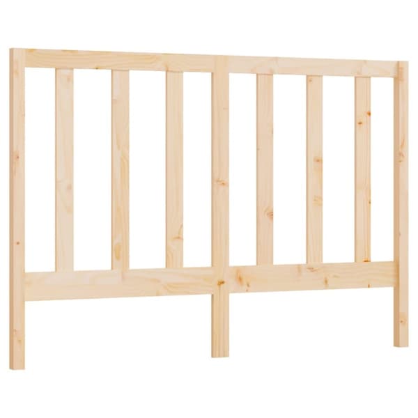 Hovedgærder og fodgærder - Living sengegærde 146x4x100 cm massivt fyrretræ
