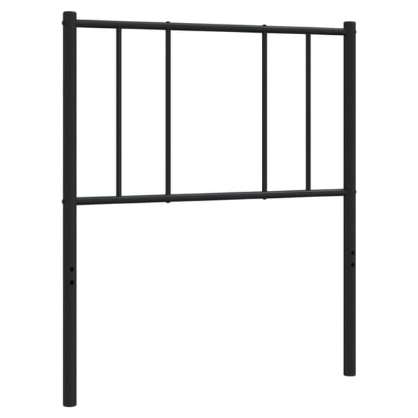 Hovedgærder og fodgærder - Living sengegavl 90 cm metal sort