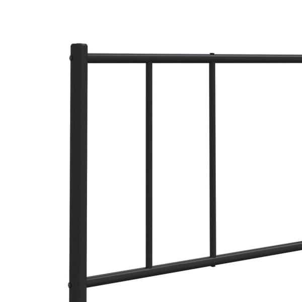 Hovedgærder og fodgærder - Living sengegavl 90 cm metal sort