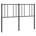 Miniatyrbillede 3 af 9: Hovedgærder og fodgærder - Living sengegavl 160 cm metal sort