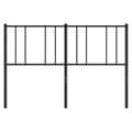 Miniatyrbillede 6 af 9: Hovedgærder og fodgærder - Living sengegavl 160 cm metal sort