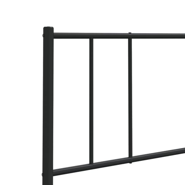 Hovedgærder og fodgærder - Living sengegavl 160 cm metal sort